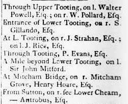 From Carys Intinerary