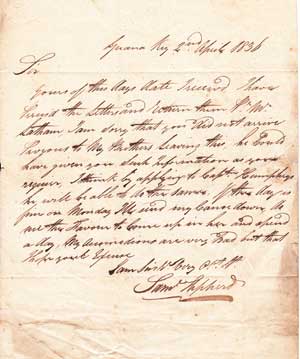 Samuel's first letter